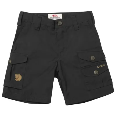 Fjällräven Kids Vidda Shorts - Dark Grey - Lapset - 134 - Partioaitta, kuva 1 / 1
