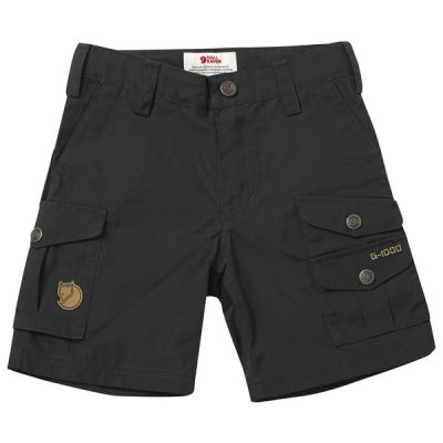 Fjällräven Kids Vidda Shorts - Dark Grey - Lapset - 116 - Partioaitta