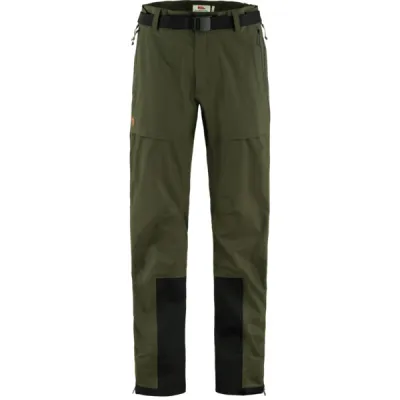 Fjällräven Keb Eco-shell Trousers M - Deep Forest - Miehet - XXL - Partioaitta, kuva 1 / 1
