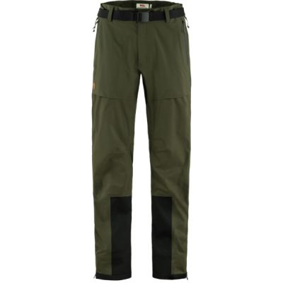 Fjällräven Keb Eco-shell Trousers M - Deep Forest - Miehet - M - Partioaitta | Alk. 214,50 €