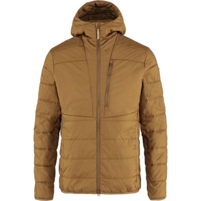 Fjällräven Keb Padded Hoodie M - Chestnut - Miehet - XL - Partioaitta