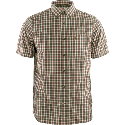Fjällräven Övik Shirt Ss M - Laurel Green - Miehet - S - Partioaitta, kuva 1 / 1