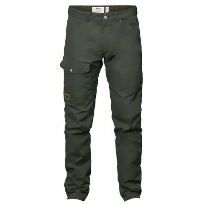 Fjällräven Greenland Jeans M Reg - Deep Forest - Miehet - 48 - Partioaitta, kuva 1 / 1