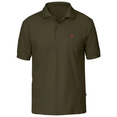 Fjällräven Crowley Pique Shirt M - Dark Olive - Miehet - XL - Partioaitta, kuva 1 / 1