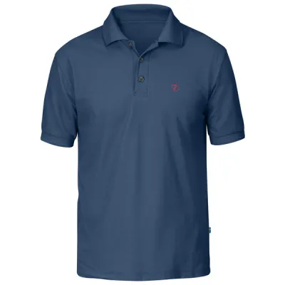 Fjällräven Crowley Pique Shirt M - Uncle Blue - Miehet - M - Partioaitta, kuva 1 / 1