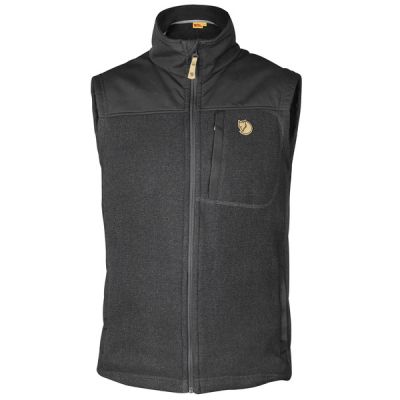 Fjällräven Buck Fleece Vest M - Graphite - Miehet - XXXL - Partioaitta