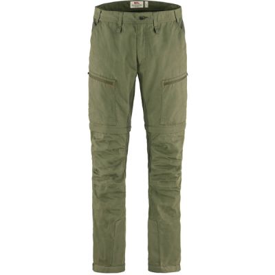 Fjällräven Abisko Lite Trekking Zip-off M Reg - Green-laurel Green - Miehet - 46 - Partioaitta