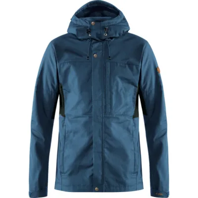 Fjällräven Kaipak Jacket M - Uncle Blue-dark Grey - Miehet - M - Partioaitta, kuva 1 / 1