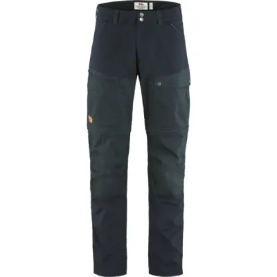 Fjällräven Abisko Midsummer Zip Off Trousers M - Dark Navy - Miehet - 52 - Partioaitta, kuva 1 / 1