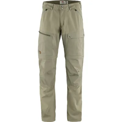 Fjällräven Abisko Midsummer Zip Off Trousers M - Savanna-light Olive - Miehet - 52 - Partioaitta, kuva 1 / 1