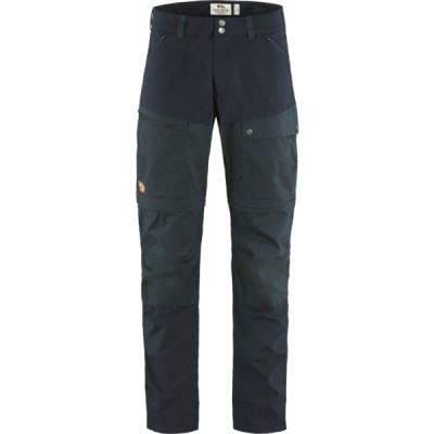 Fjällräven Abisko Midsummer Zip Off Trousers M - Dark Navy - Miehet - 56 - Partioaitta