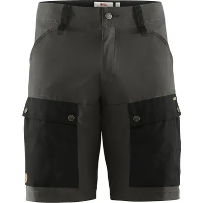 Fjällräven Keb Shorts M - Black-stone Grey - Miehet - 56 - Partioaitta, kuva 1 / 1