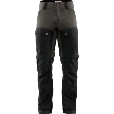 Fjällräven Keb Gaiter Trousers M - Black-stone Grey - Miehet - 54 - Partioaitta