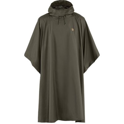 Fjällräven Poncho - Dark Olive - Unisex - 1 Size - Partioaitta
