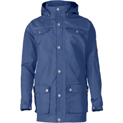 Fjällräven Kids Greenland Jacket - Deep Blue - Lapset - 128 - Partioaitta, kuva 1 / 1