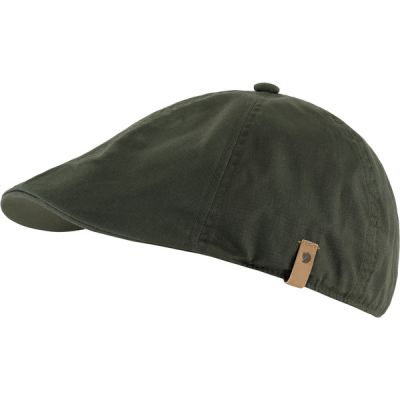 Fjällräven Övik Flat Cap - Deep Forest - Unisex - L/XL - Partioaitta