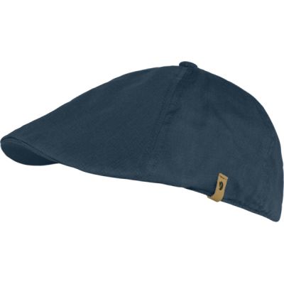 Fjällräven Övik Flat Cap - Navy - Unisex - S/M - Partioaitta