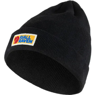 Fjällräven Vardag Classic Beanie - Black - Unisex - OneSize - Partioaitta, kuva 1 / 1