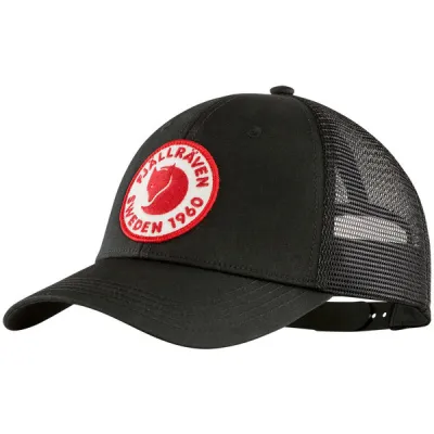 Fjällräven 1960 Logo Långtradarkeps - Black - Unisex - S/M - Partioaitta, kuva 1 / 1