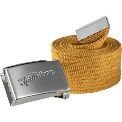 Fjällräven Övik Webbing Belt - Golden Yellow - Unisex - OneSize - Partioaitta, kuva 1 / 1