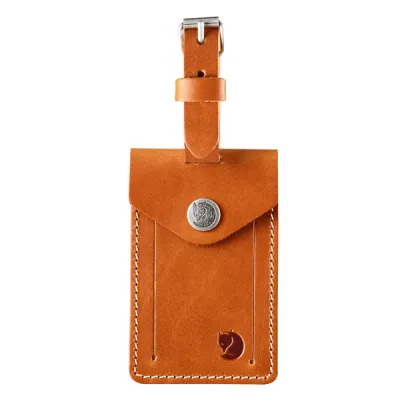 Fjällräven Leather Luggage Tag - Leather Cognac - Unisex - OneSize - Partioaitta, kuva 1 / 1