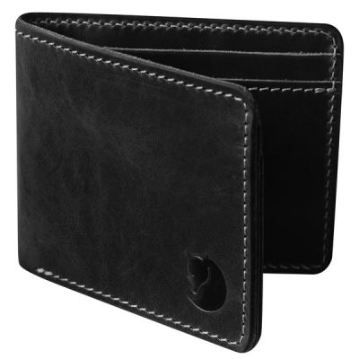 Fjällräven Övik Wallet - Black - OneSize - Partioaitta | Alk. 75,00 €