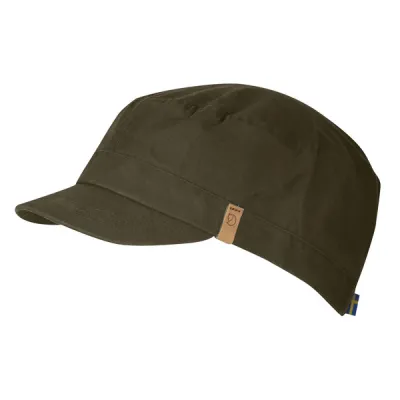 Fjällräven Singi Trekking Cap - Dark Olive - Unisex - S - Partioaitta, kuva 1 / 1