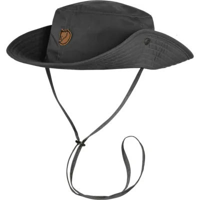 Fjällräven Abisko Summer Hat - Dark Grey - Unisex - S - Partioaitta, kuva 1 / 1