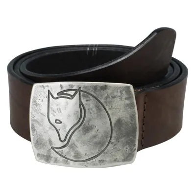 Fjällräven Murena Silver Belt - Leather Brown - Unisex - M - Partioaitta, kuva 1 / 1