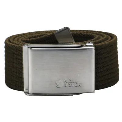 Fjällräven Canvas Belt - Dark Olive - Unisex - 1 Size - Partioaitta, kuva 1 / 1