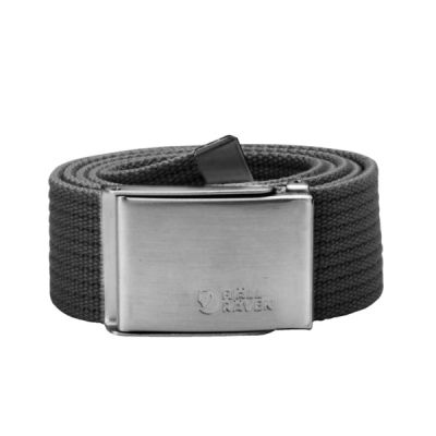 Fjällräven Canvas Belt - Dark Grey - Unisex - 1 Size - Partioaitta