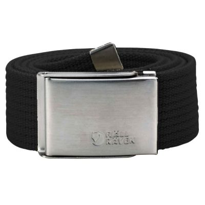 Fjällräven Canvas Belt - Black - Unisex - 1 Size - Partioaitta