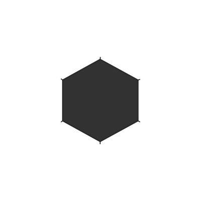 Fjällräven Dome 2 Footprint - Black - Unisex - OneSize - Partioaitta