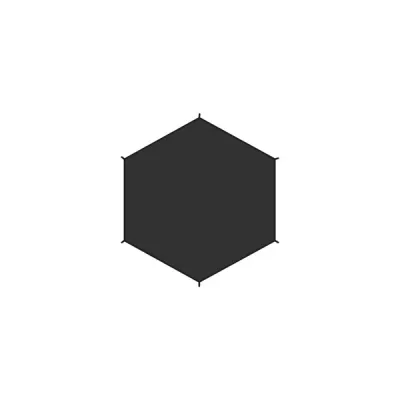 Fjällräven Dome 2 Footprint - Black - Unisex - OneSize - Partioaitta, kuva 1 / 1