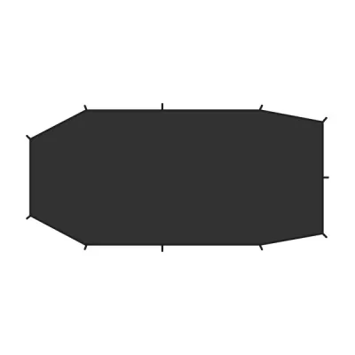 Fjällräven Endurance 3 Footprint - Black - Unisex - OneSize - Partioaitta, kuva 1 / 1