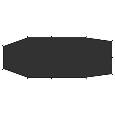 Fjällräven Endurance 2 Footprint - Black - Unisex - OneSize - Partioaitta