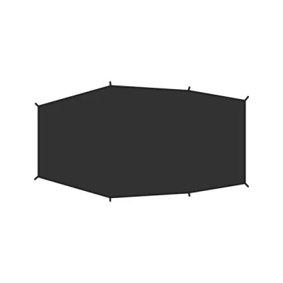 Fjällräven Lite 3 Footprint - Black - Unisex - OneSize - Partioaitta, kuva 1 / 1
