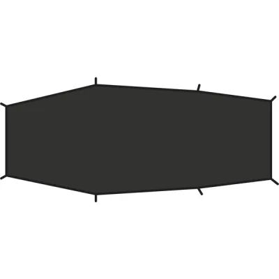 Fjällräven Lite 2 Footprint - Black - Unisex - OneSize - Partioaitta, kuva 1 / 1