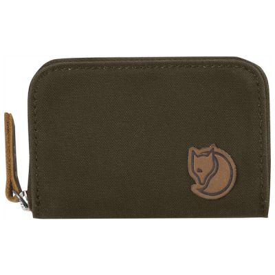 Fjällräven Zip Card Holder - Dark Olive - Unisex - OneSize - Partioaitta