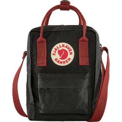 Fjällräven Kånken Sling - Black-ox Red - Unisex - OneSize - Partioaitta