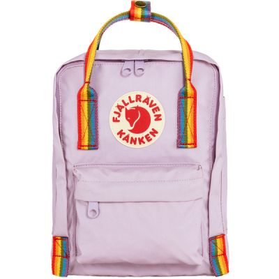 Fjällräven Kånken Rainbow Mini - Pastel Lavender-rainbow - Unisex - OneSize - Partioaitta
