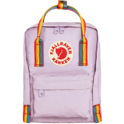 Fjällräven Kånken Rainbow Mini - Pastel Lavender-rainbow - Unisex - OneSize - Partioaitta, kuva 1 / 1