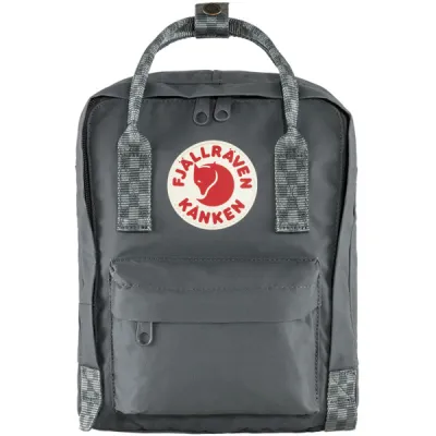 Fjällräven Kånken Mini - Super Grey-chess Pattern - Unisex - OneSize - Partioaitta, kuva 1 / 1