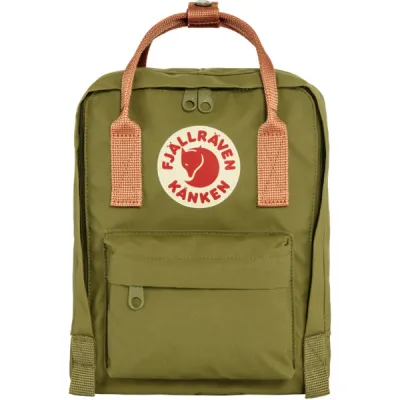 Fjällräven Kånken Mini - Foliage Green-peach Sand - Unisex - OneSize - Partioaitta, kuva 1 / 1