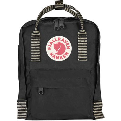 Fjällräven Kånken Mini - Black-striped - Unisex - OneSize - Partioaitta