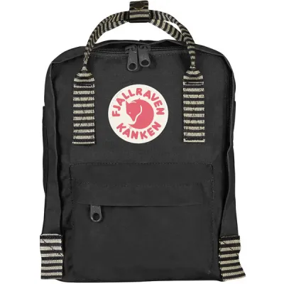 Fjällräven Kånken Mini - Black-striped - Unisex - OneSize - Partioaitta, kuva 1 / 1