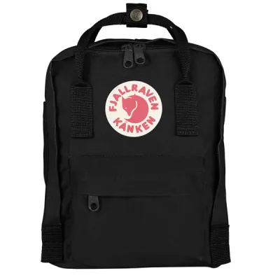 Fjällräven Kånken Mini - Black - Unisex - OneSize - Partioaitta, kuva 1 / 1
