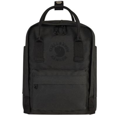 Fjällräven Re-kånken Mini - Black - Unisex - OneSize - Partioaitta