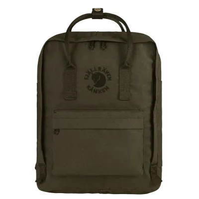 Fjällräven Re-kånken - Dark Olive - Unisex - OneSize - Partioaitta, kuva 1 / 1