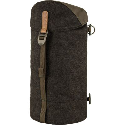 Fjällräven Värmland Wool Side Pocket - Dark Olive-brown - Unisex - OneSize - Partioaitta